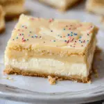 Sugar Cookie Cheesecake Bars