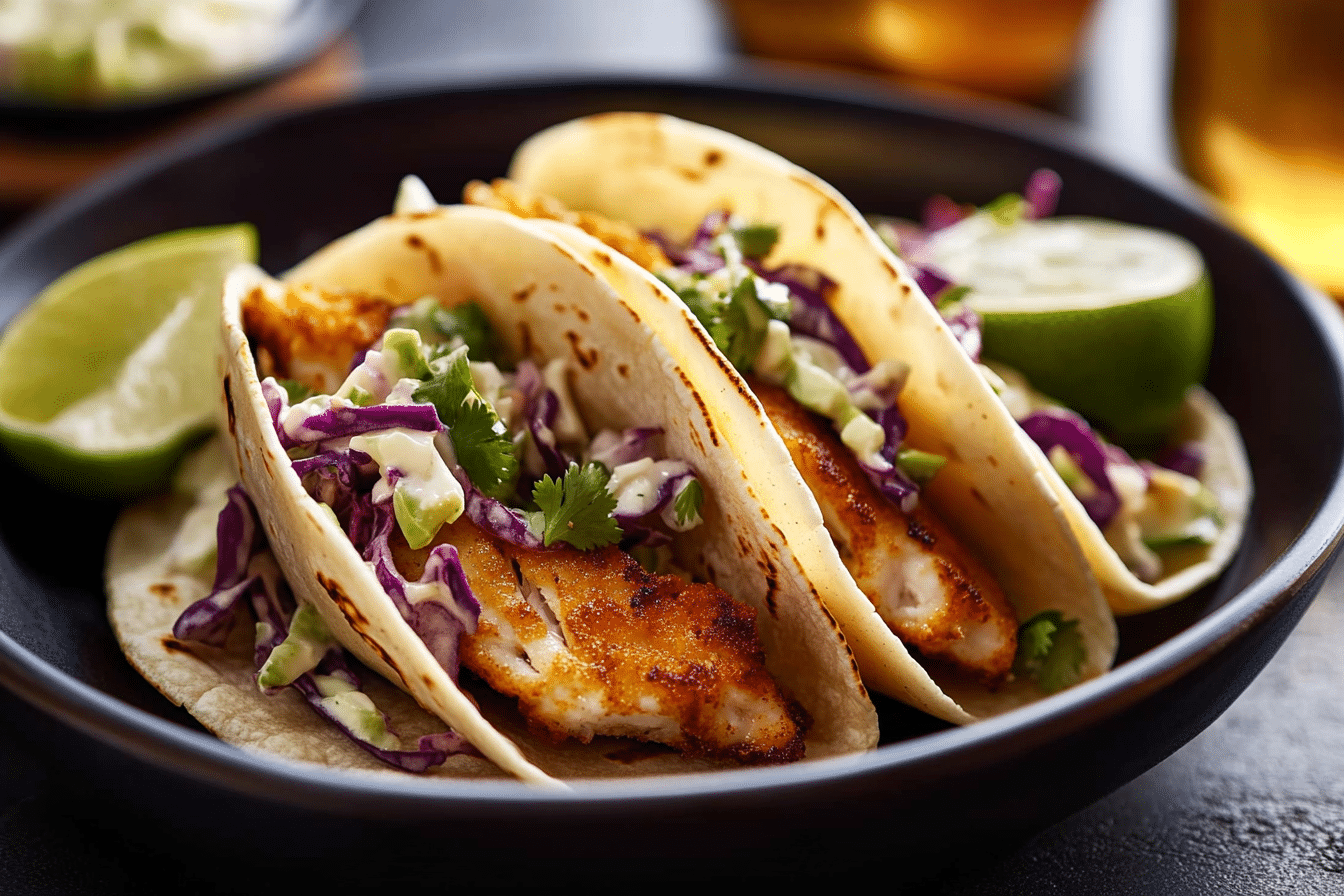 Crispy Catfish Tacos
