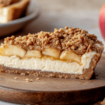 Apple Crumble Cheesecake Bars