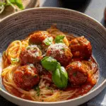 Italian Meatballs in Tomato Sauce