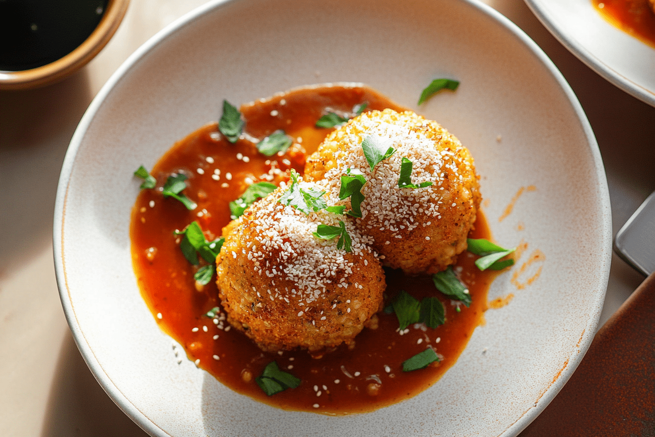 Bulgogi Arancini Bites