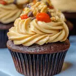 Chocolate Peanut Butter Cupcakes