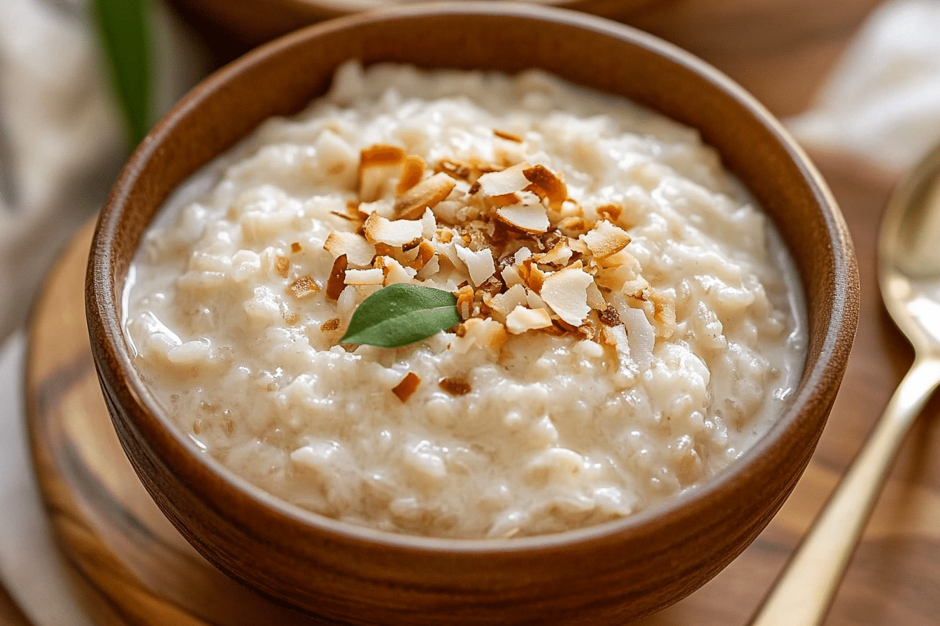 Coconut Rice Pudding