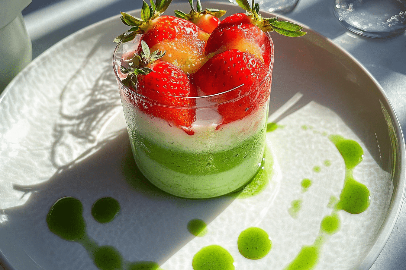 Strawberry Matcha