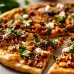8-Minute Lebanese Flatbread Pizza