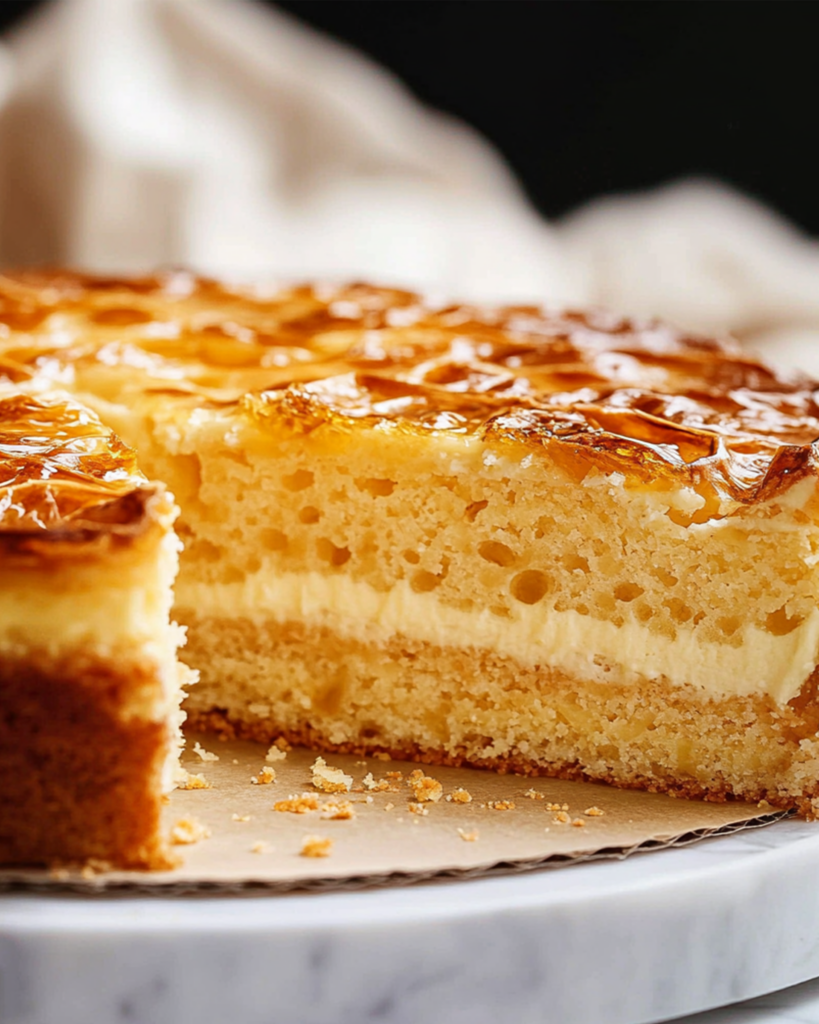 German Bee Sting Cake (Bienenstich)