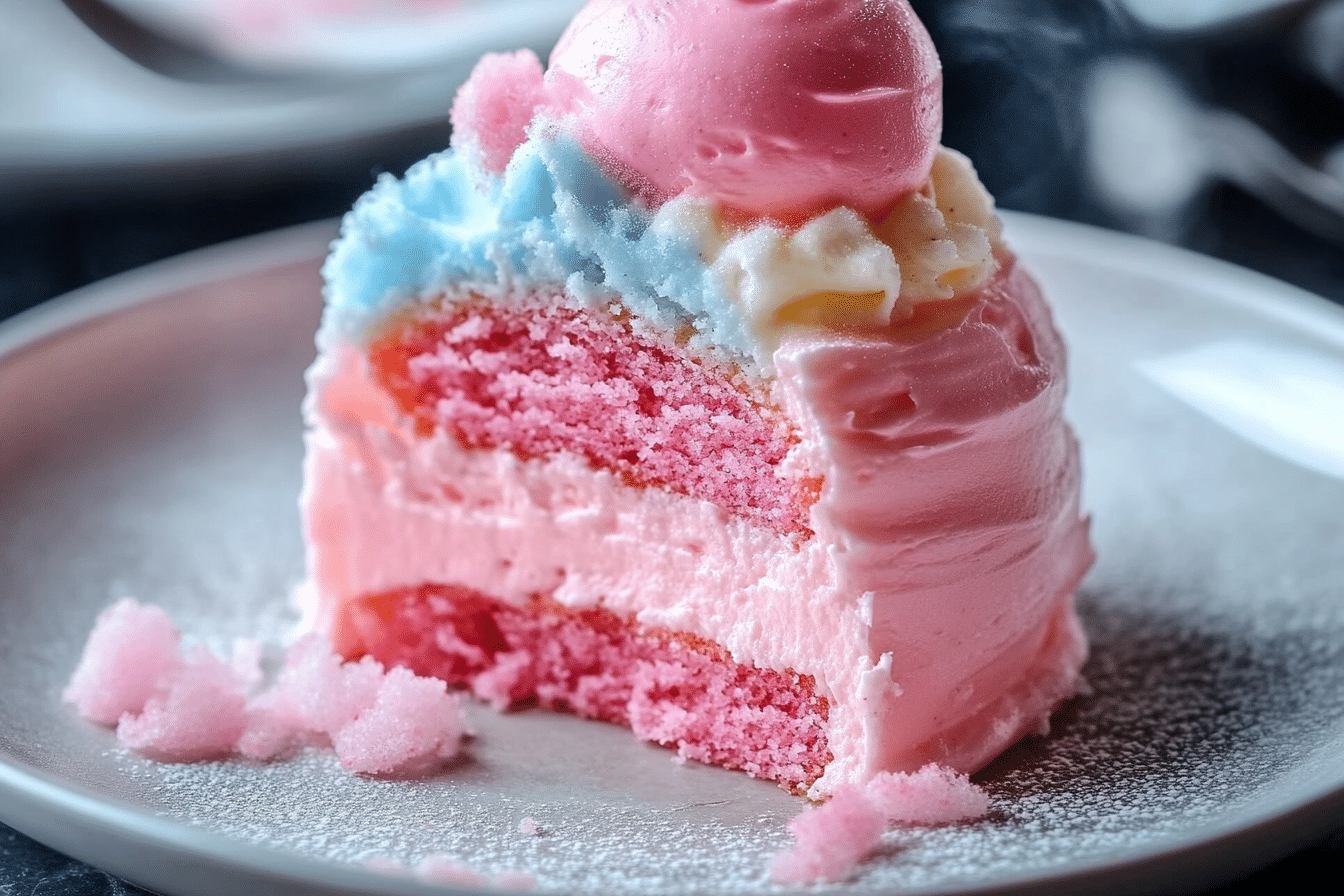 Cotton Candy Cake