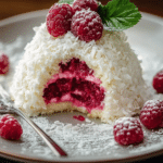 Raspberry Coconut Cake