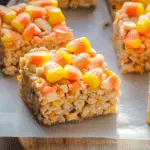 Candy Corn Rice Krispie Treats