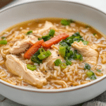 Hawaiian Chicken Long Rice Soup
