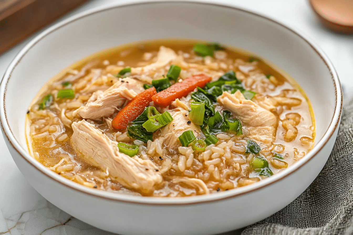 Hawaiian Chicken Long Rice Soup