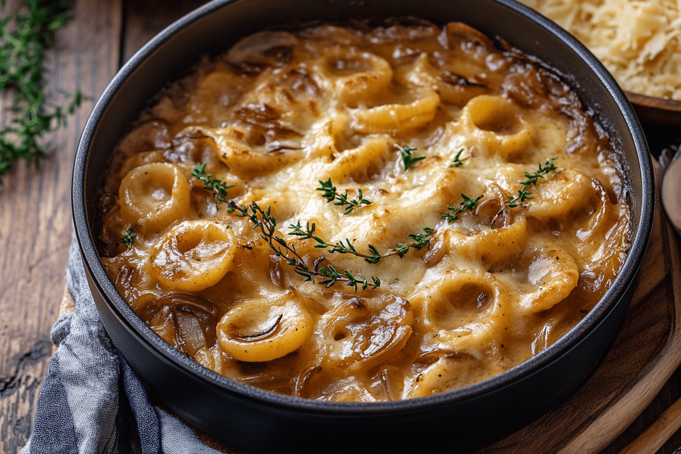 One-Pot French Onion Pasta