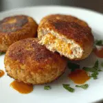 Cheddar-Stuffed Chicken Patty