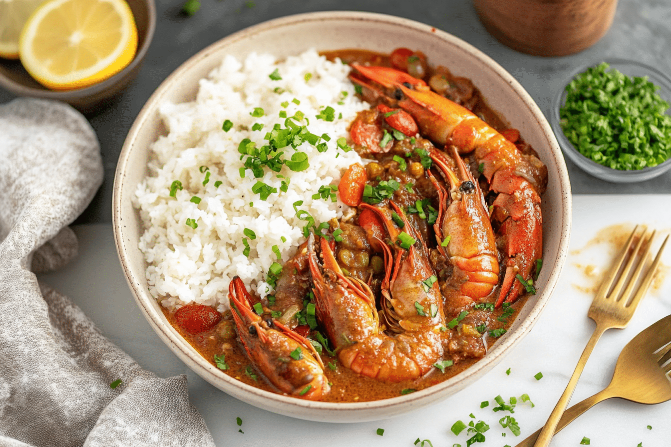 Comforting Crawfish Etouffee