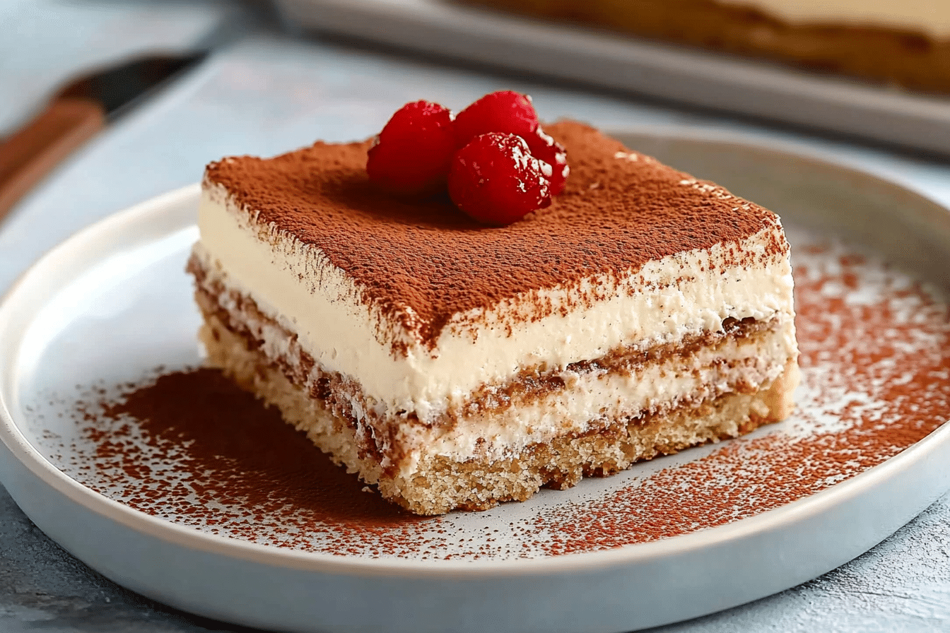 Tiramisu Tres Leches Cake