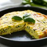 Zucchini and Cheddar Frittata