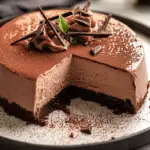 No Bake Chocolate Cheesecake