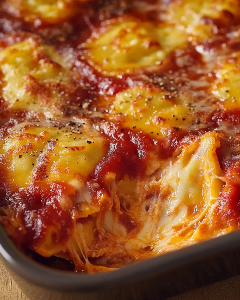 3-Ingredient Ravioli Bake