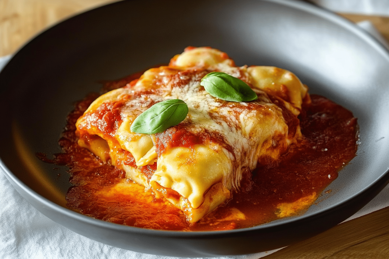 3-Ingredient Ravioli Bake