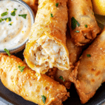 Crab Cake Egg Rolls