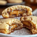Caramel Stuffed Cookies