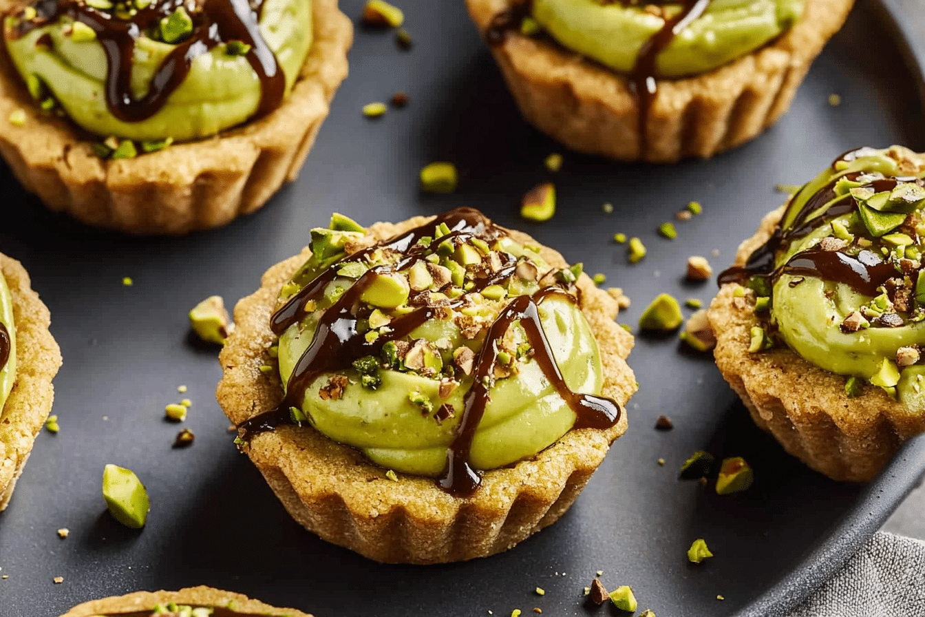 Pistachio Cookie Bites
