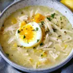 Avgolemono Soup (Greek Chicken Soup with Lemon and Egg)