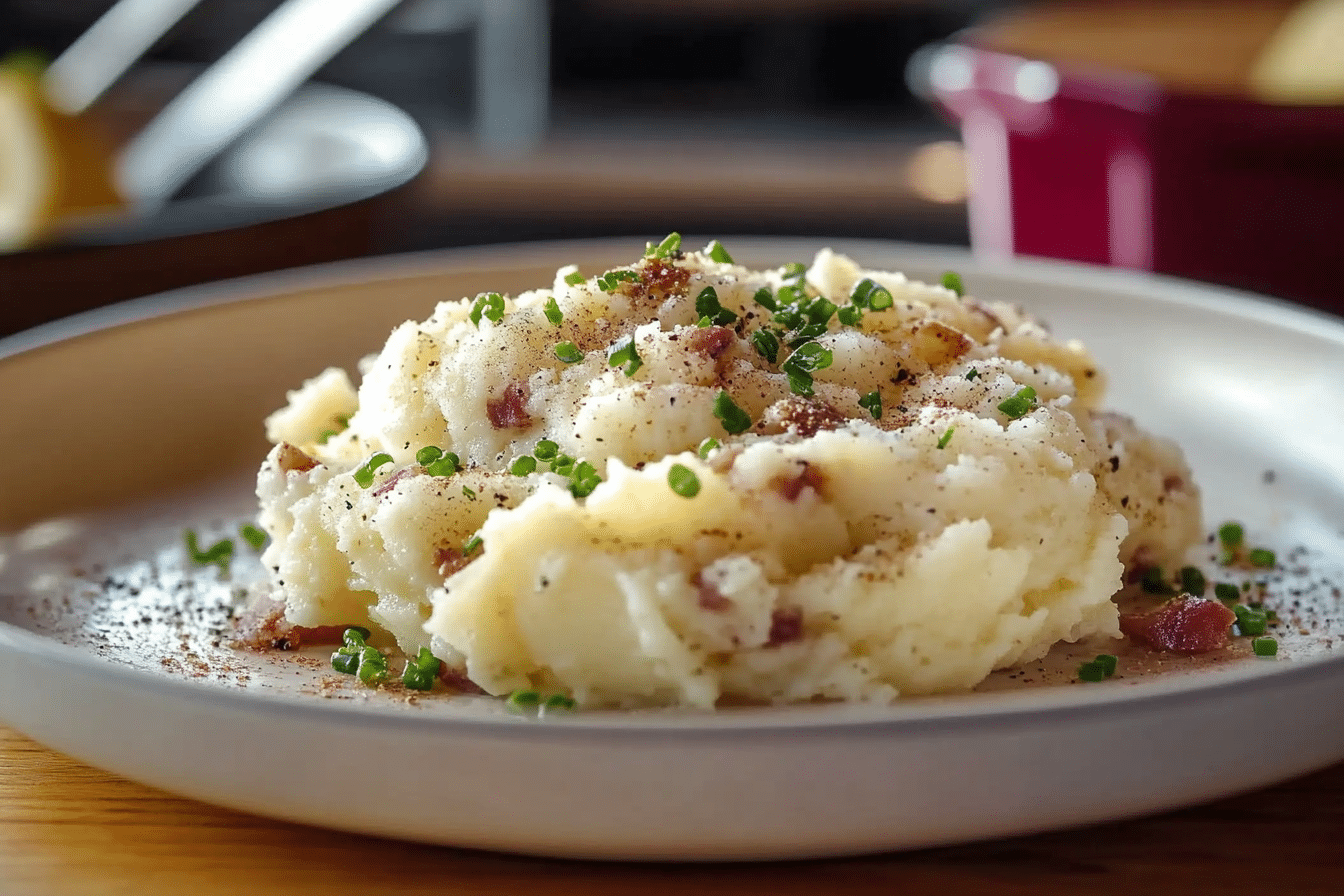Parmesan Smashed Potatoes