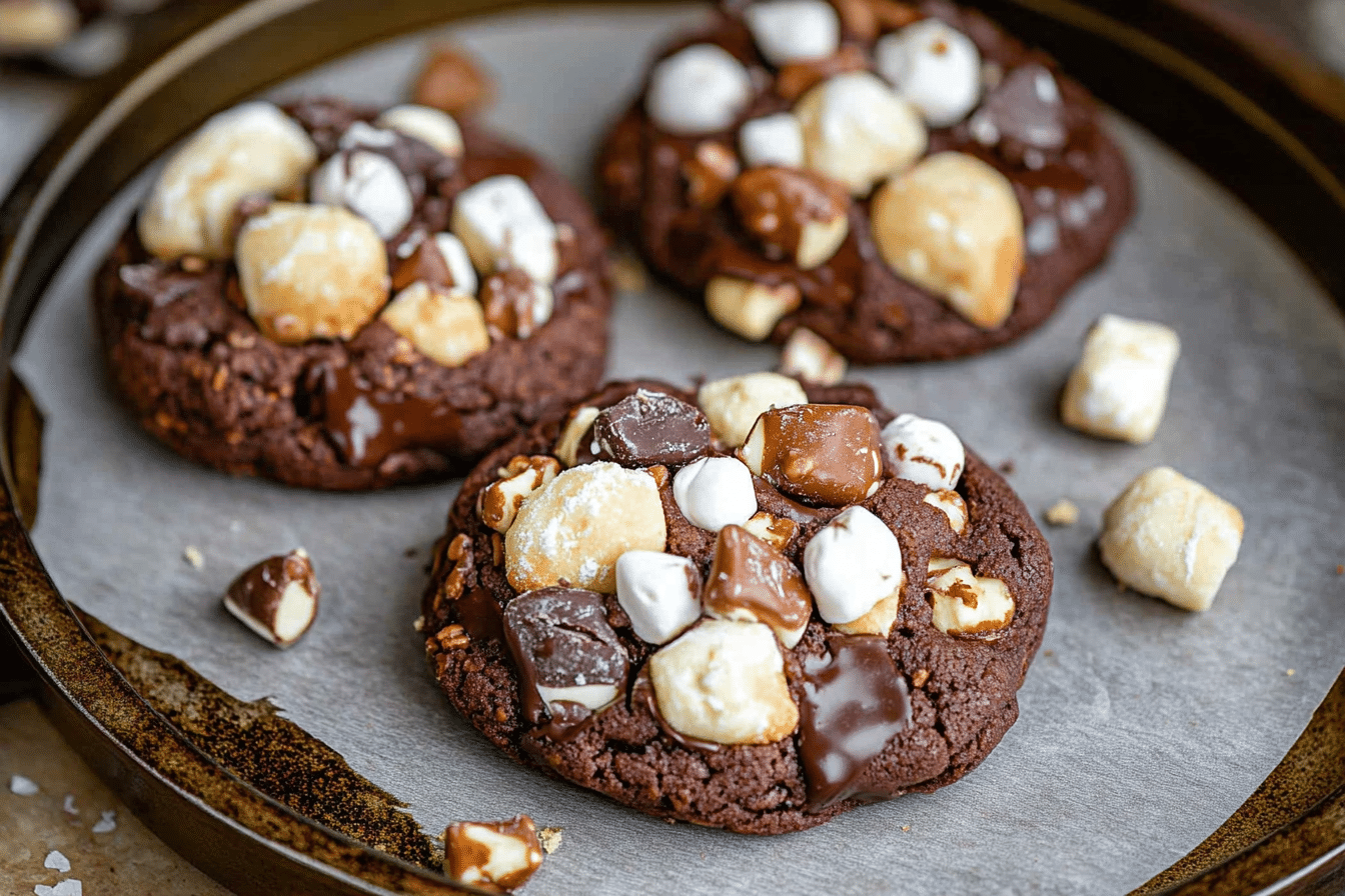 Rocky Road Cookies