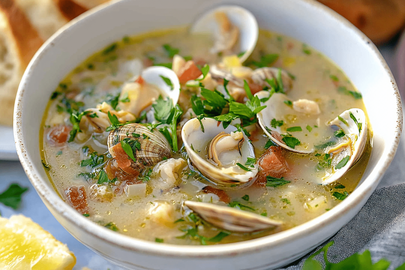 Rhode Island Clam Chowder