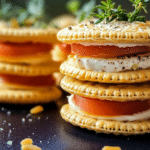 Ritz Cracker Party Sandwiches
