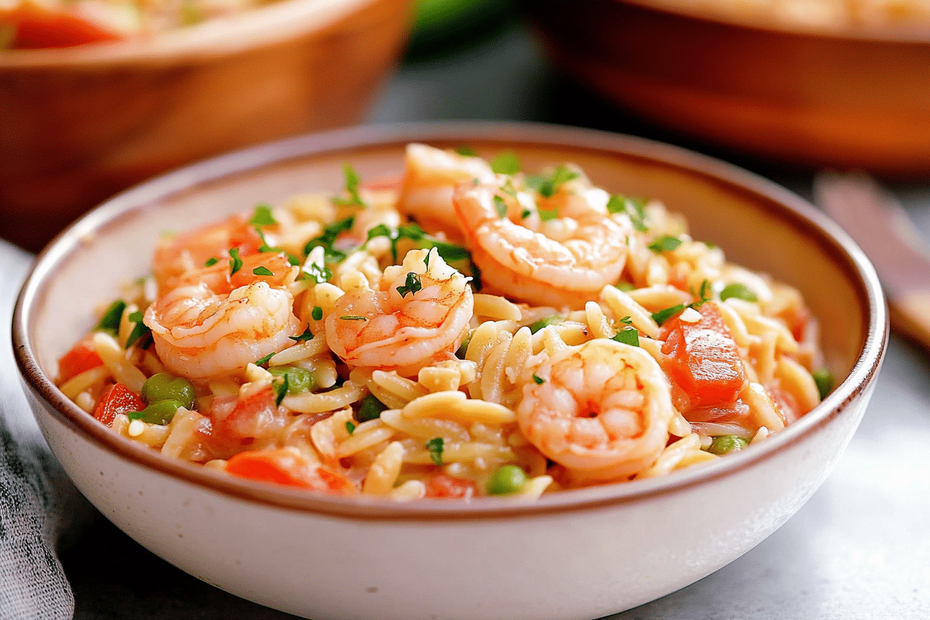 Instant Pot Shrimp & Orzo