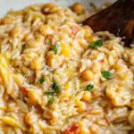One Pot Chickpea Orzo