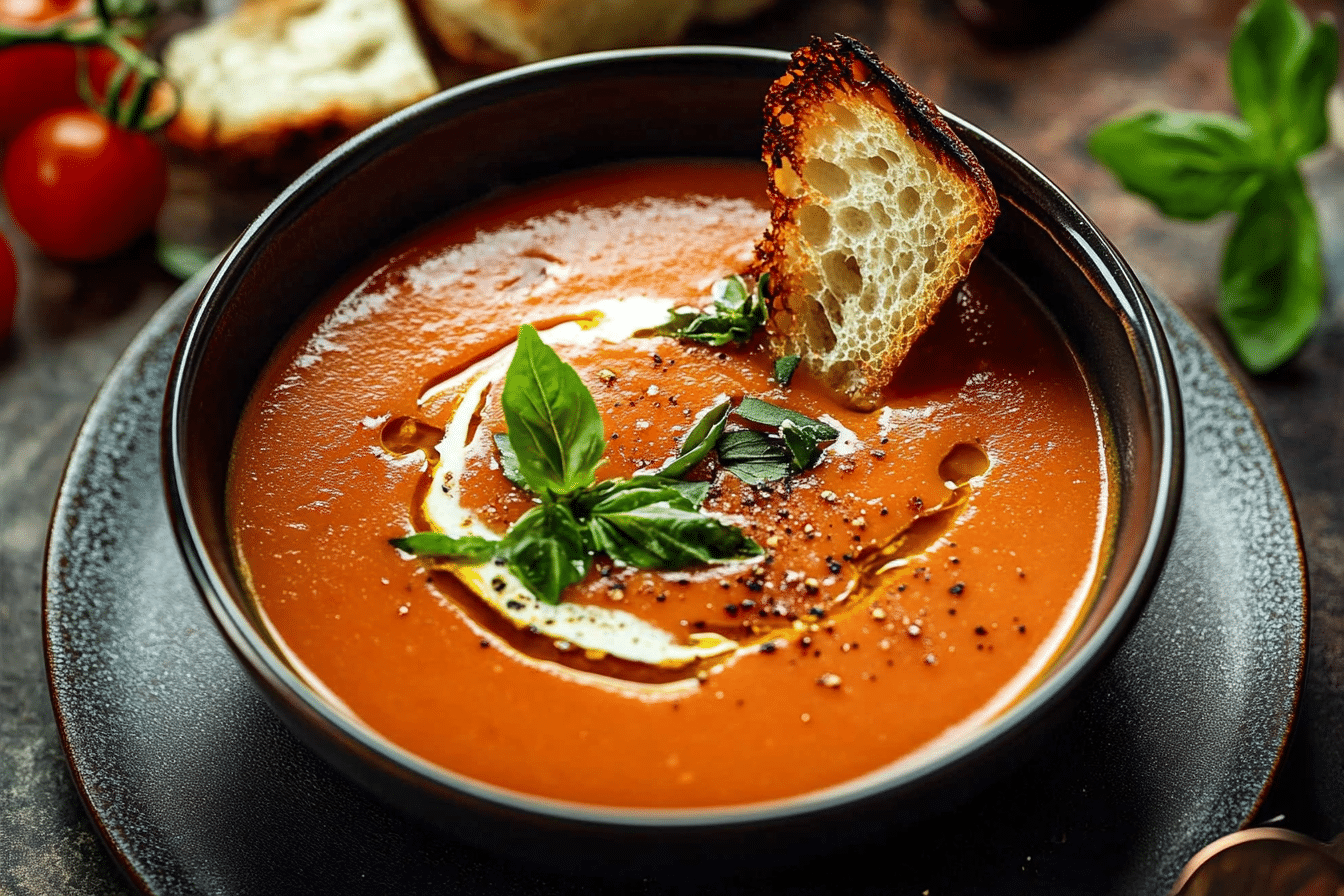 Smoky Roasted Tomato Soup