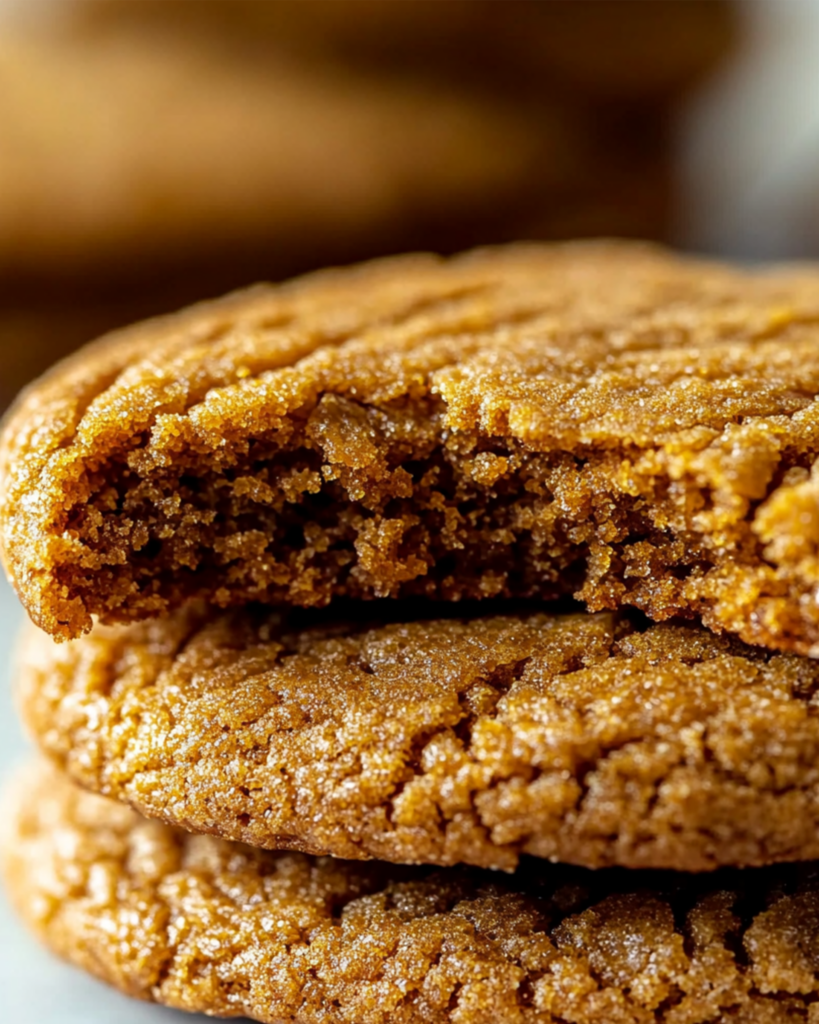 Soft Molasses Cookies