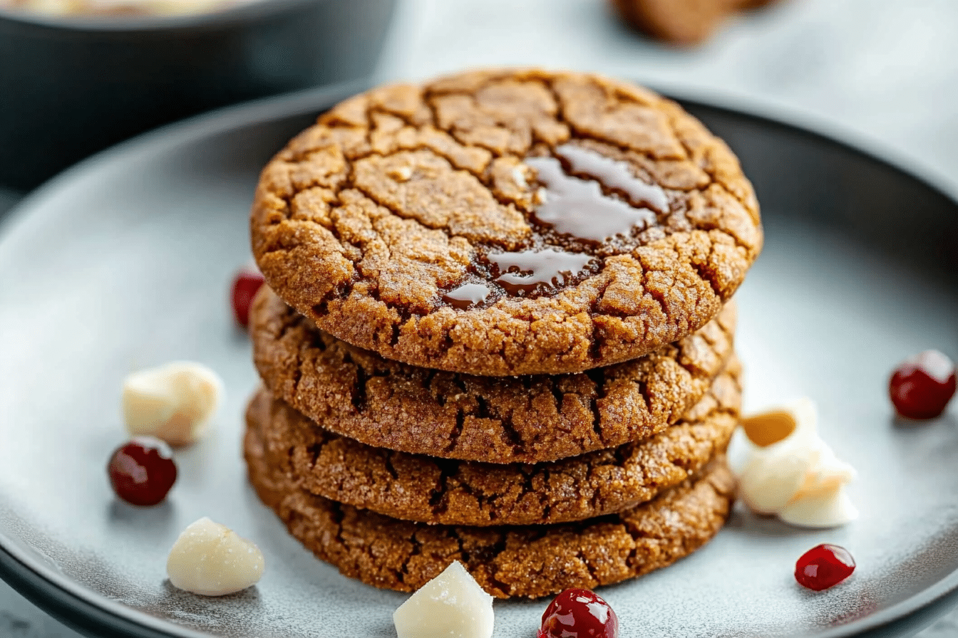 Soft Molasses Cookies