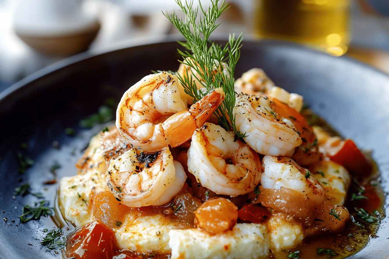 Shrimp Saganaki