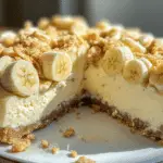 Banana Pudding Crunchy Cheesecake