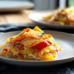 Italian Bell Pepper and Onion Scarpaccia