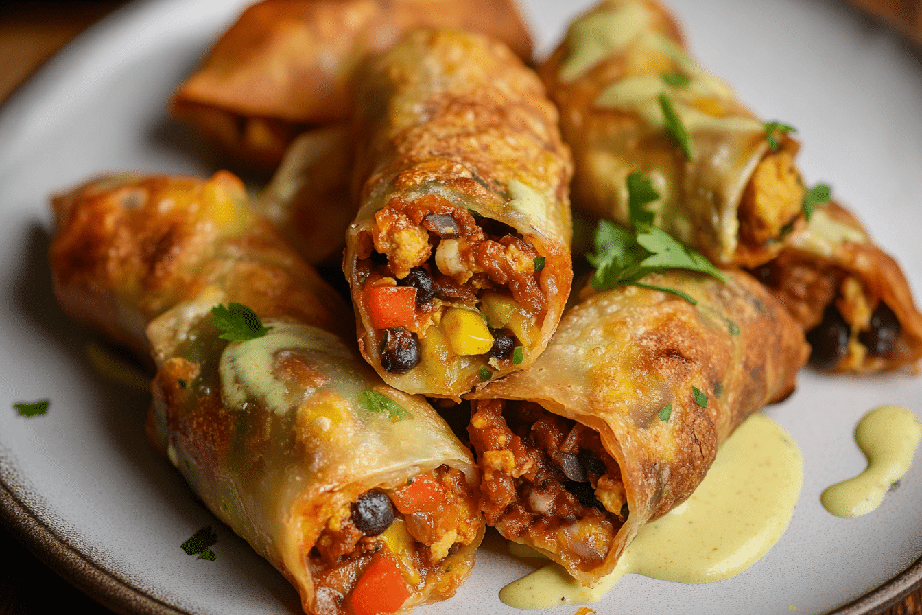 Tex-Mex Inspired Egg Rolls