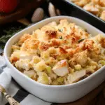 Cheesy Chicken & Stuffing Bake