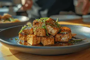 Honey Garlic Tofu