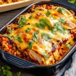 Mexican Chicken and Rice Bake