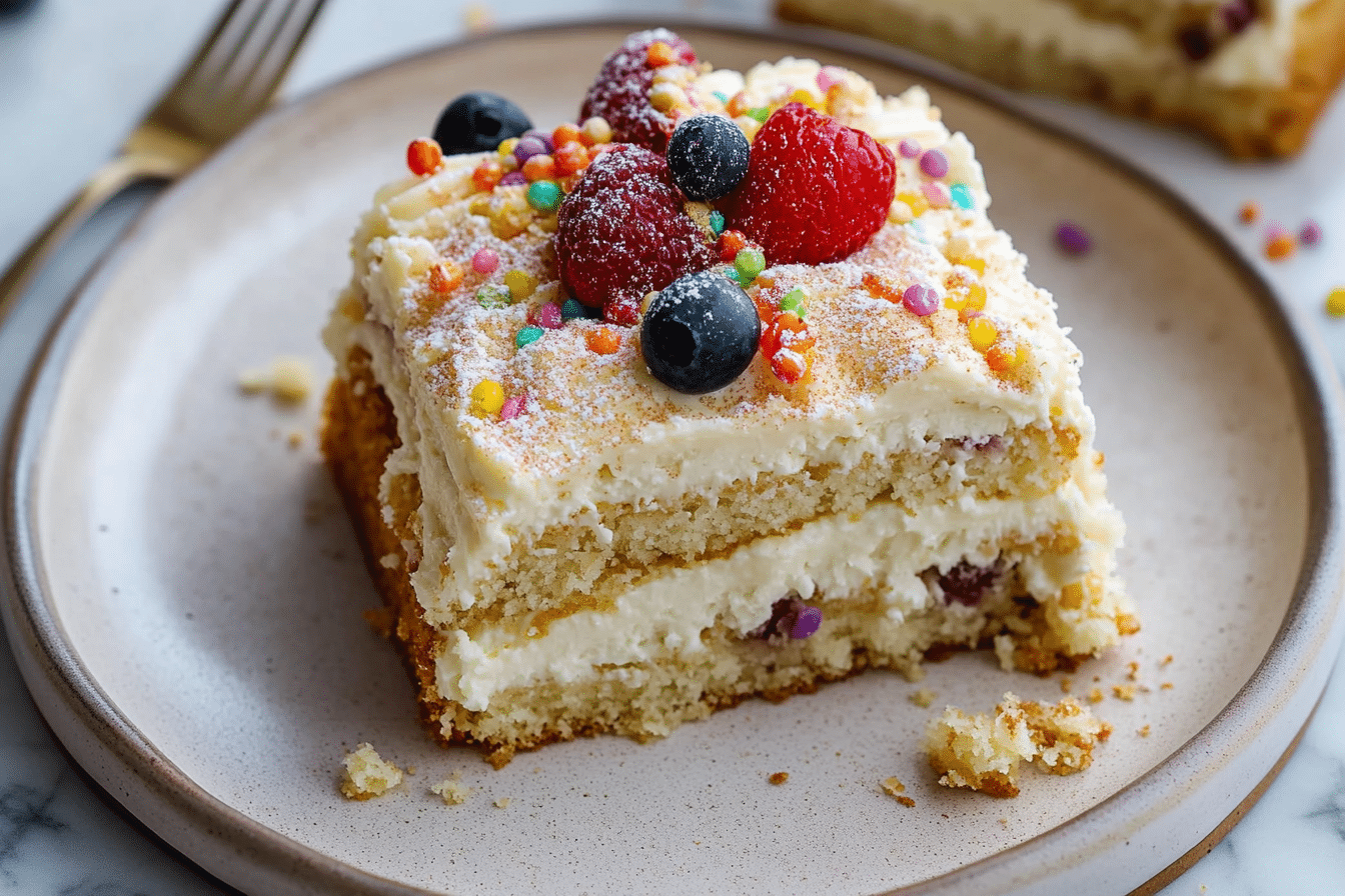 Milk Bar White Sheet Cake