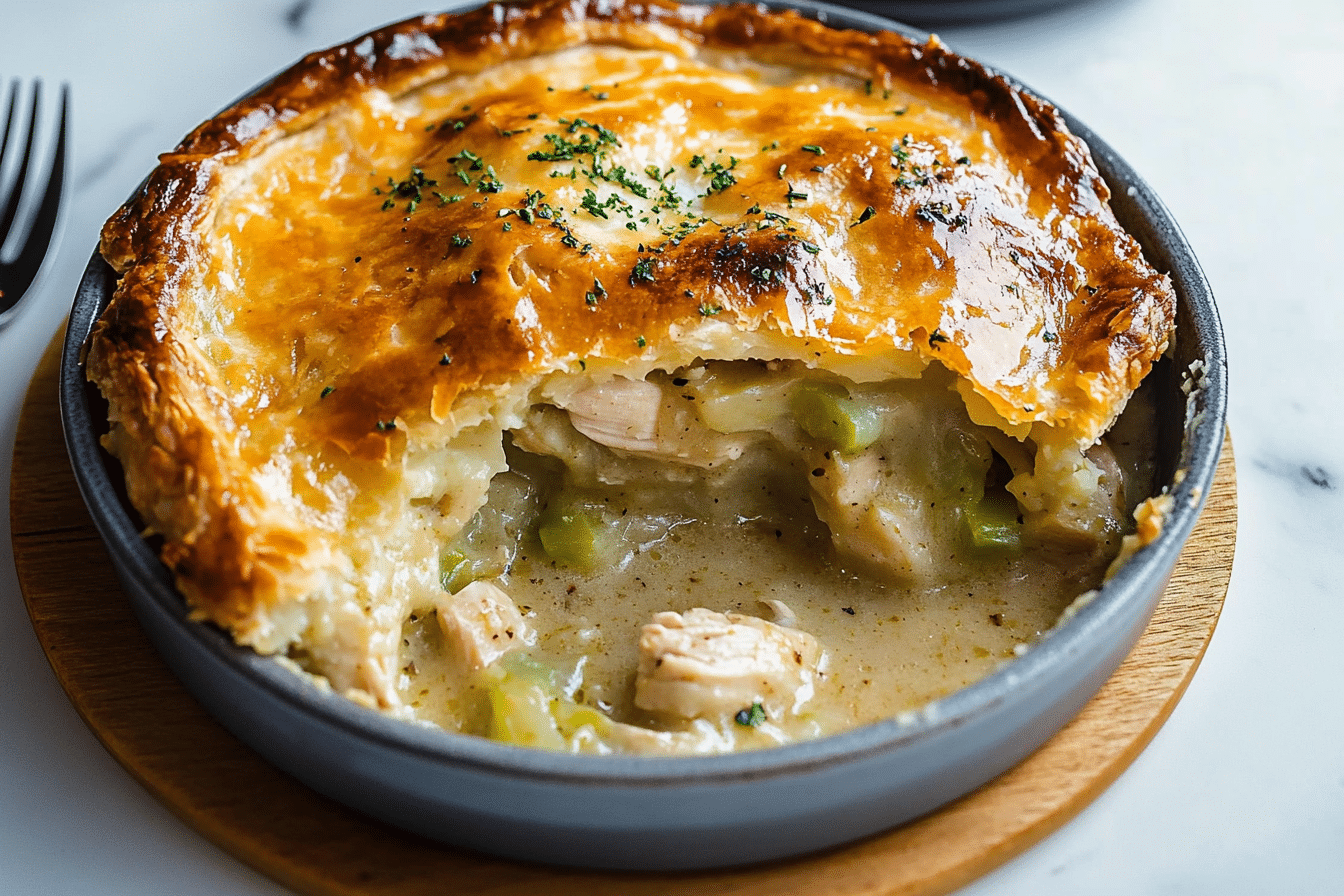 Chicken and Leek Pie