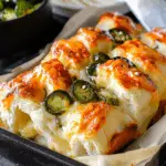 Cheddar Jalapeño Pull Apart Bread
