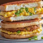 High-Protein Vegetarian Breakfast Sandwiches