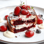 Red Velvet French Toast