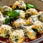 Malfatti (Italian Spinach Ricotta Dumplings)
