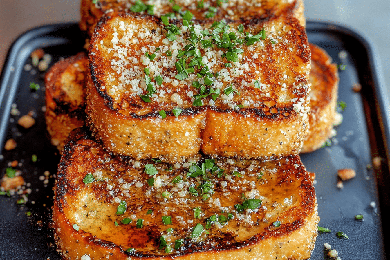 Savory Cacio e Pepe French Toast
